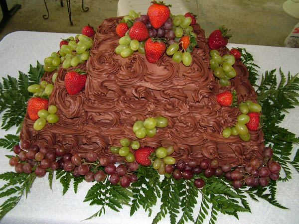 Grooms_Cake_Chocolate_Fudge_Square